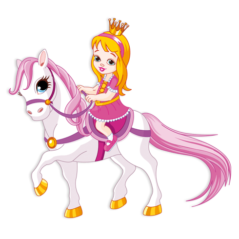 Vinilos Infantiles: Princesita y Pony