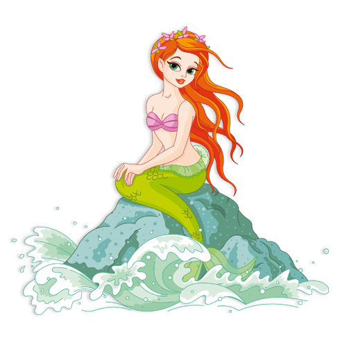 Vinilos Infantiles: Sirena Ariel