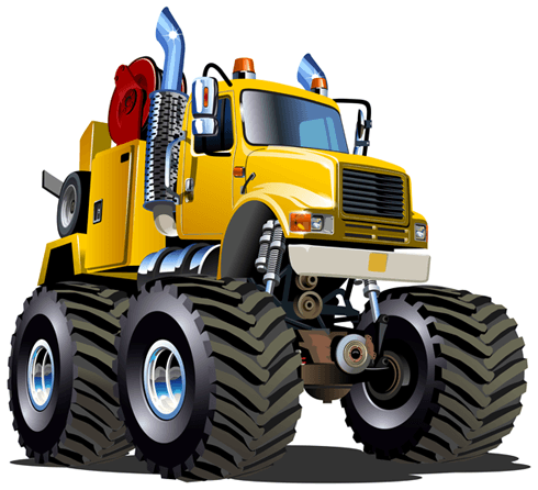 Vinilos Infantiles: Monster Truck 20