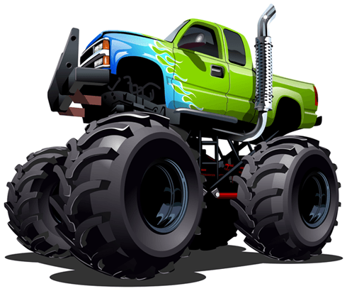 Vinilos Infantiles: Monster Truck 21