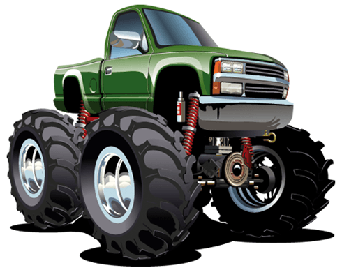 Vinilos Infantiles: Monster Truck 2