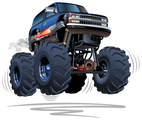 Vinilos Infantiles: Monster Truck 4