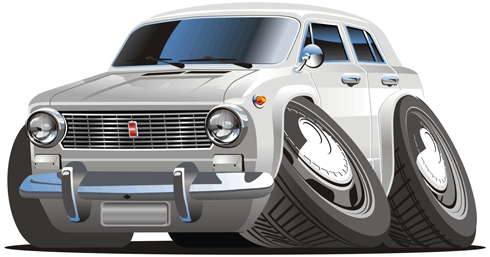 Vinilos Infantiles: Coche clásico 3