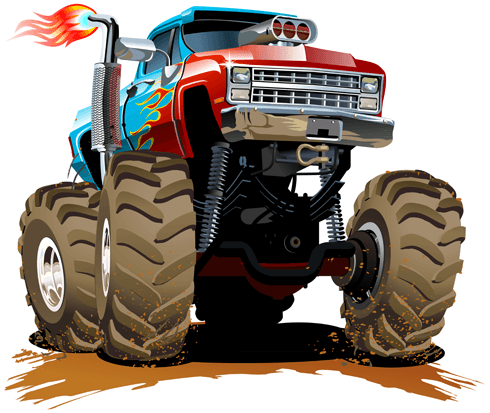 Vinilos Infantiles: Monster Truck 28