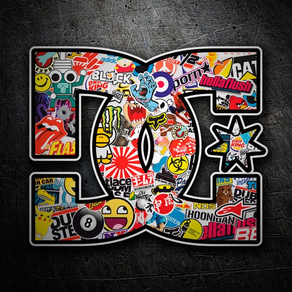 Pegatinas: DC Sticker Bomb 2