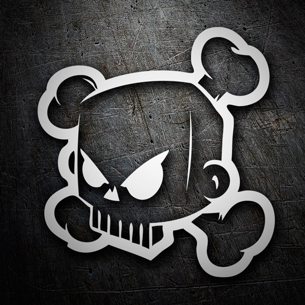 Pegatinas: Ken Block 43 DC Shoes Calavera 2