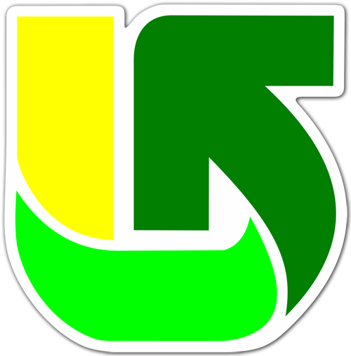 Pegatinas: Burton amarillo y verde