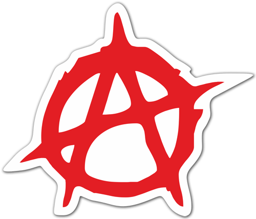 Pegatinas: Anarquía
