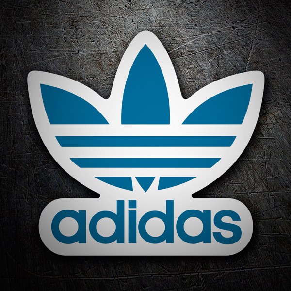 Interesante Desde Humildad Pegatina Adidas logo | TeleAdhesivo.com