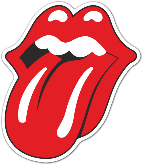 Pegatinas: The Rolling Stones color