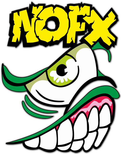 Pegatinas: Nofx punk rock logo
