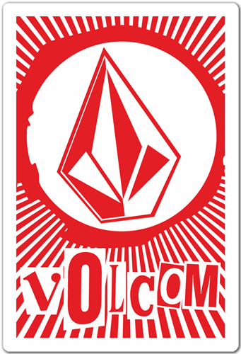 Pegatinas: Volcom retro