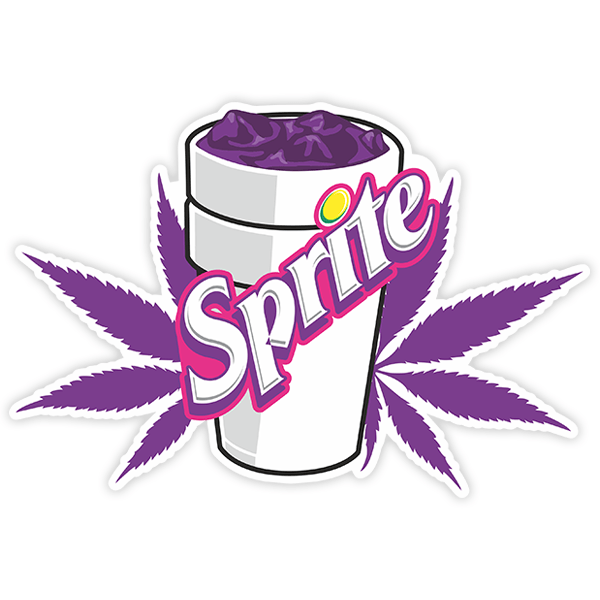 Pegatinas: Sprite Marihuana