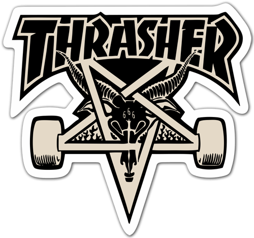 Pegatinas: Thrasher Skate