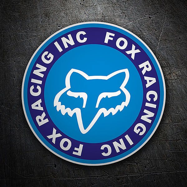 Pegatinas: Fox Racing circular