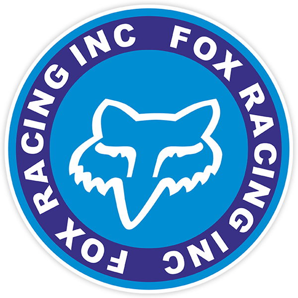 Pegatinas: Fox Racing circular