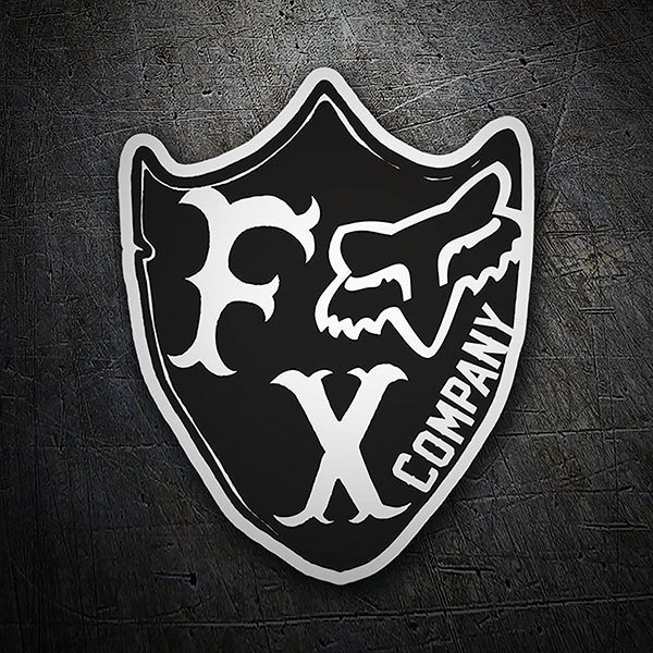 Pegatinas: Escudo Fox Racing Company