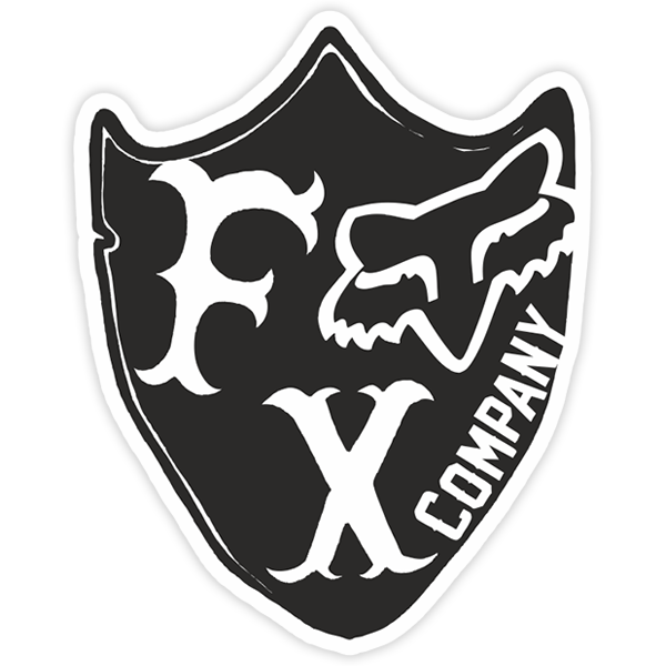 Pegatinas: Escudo Fox Racing Company