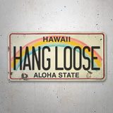 Pegatinas: Hang Loose Aloha State 3