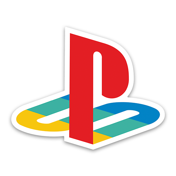 Pegatinas: Play Station Emblema