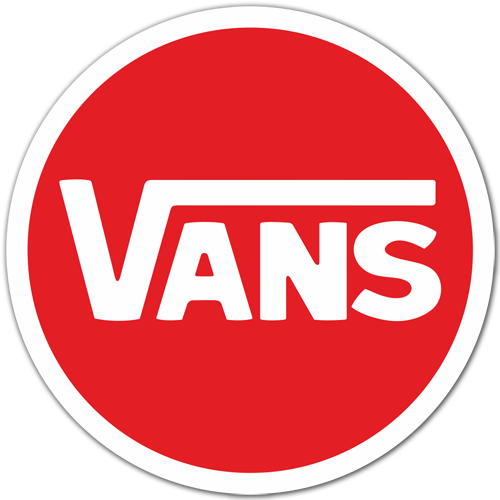 Pegatinas: Vans circular