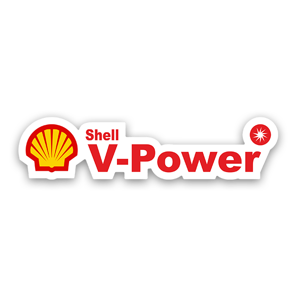 Pegatinas: Shell V-Power