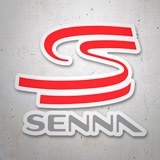 Pegatinas: Ayrton Senna Emblema 3