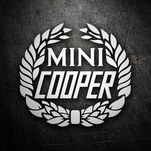 Pegatinas: Mini Cooper Emblema