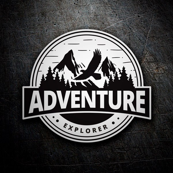 Pegatinas: Adventure Explorer