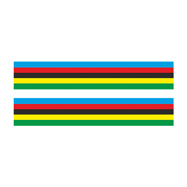 Pegatinas: Campeón del Mundo Ciclismo