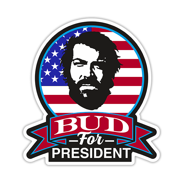 Pegatinas: Bud for President