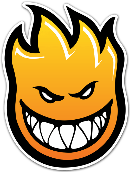 Pegatinas: Spitfire naranja