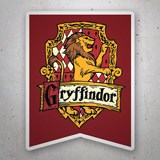 Pegatinas: Gryffindor Escudo León 3