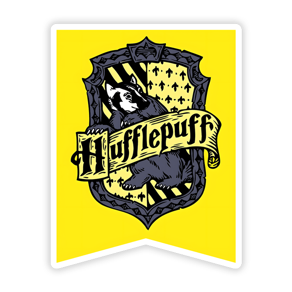 Pegatinas: Hufflepuff