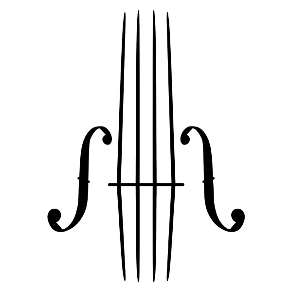 Pegatinas: Cuerdas de violín