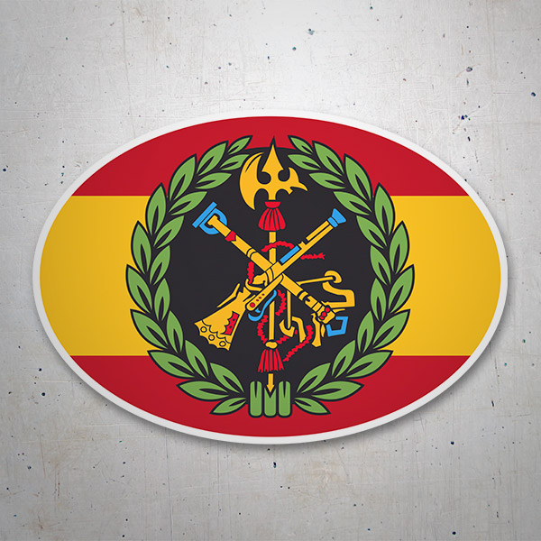 Pegatinas: Óvalo de la Legión Española
