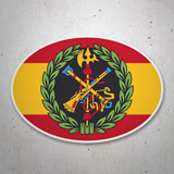 Pegatinas: Óvalo de la Legión Española 3