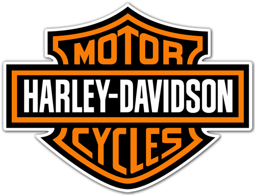 Pegatinas: Harley Davidson 1