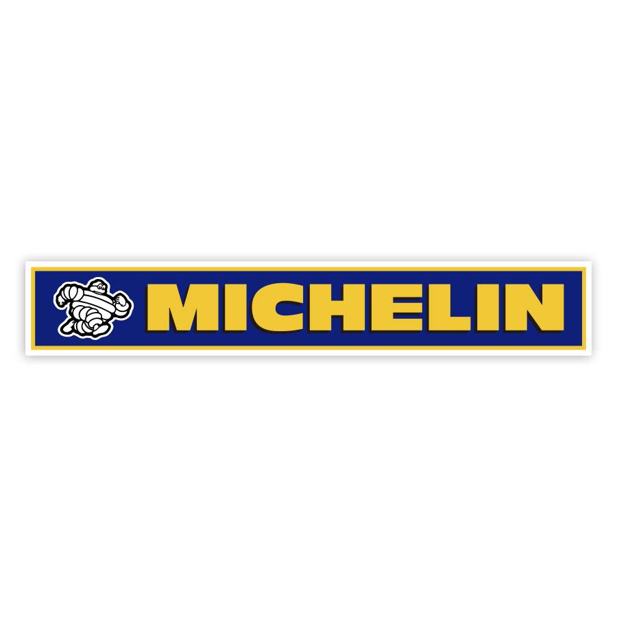 Pegatinas: Michelin Clásico Amarillo