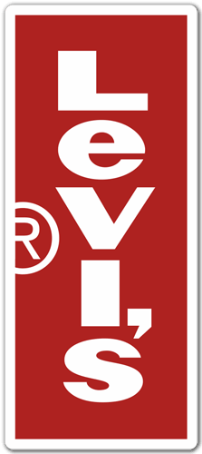 Pegatinas: Levis Vertical