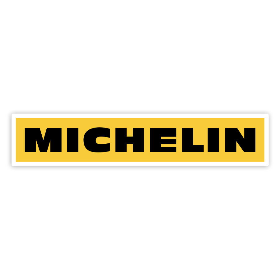Pegatinas: Michelin Amarillo y Negro