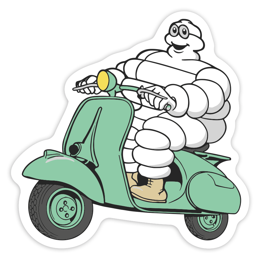 Pegatinas: Michelin Vespa