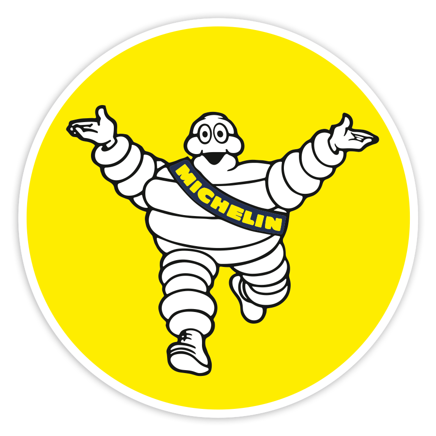Pegatinas: Michelin Bienvenida