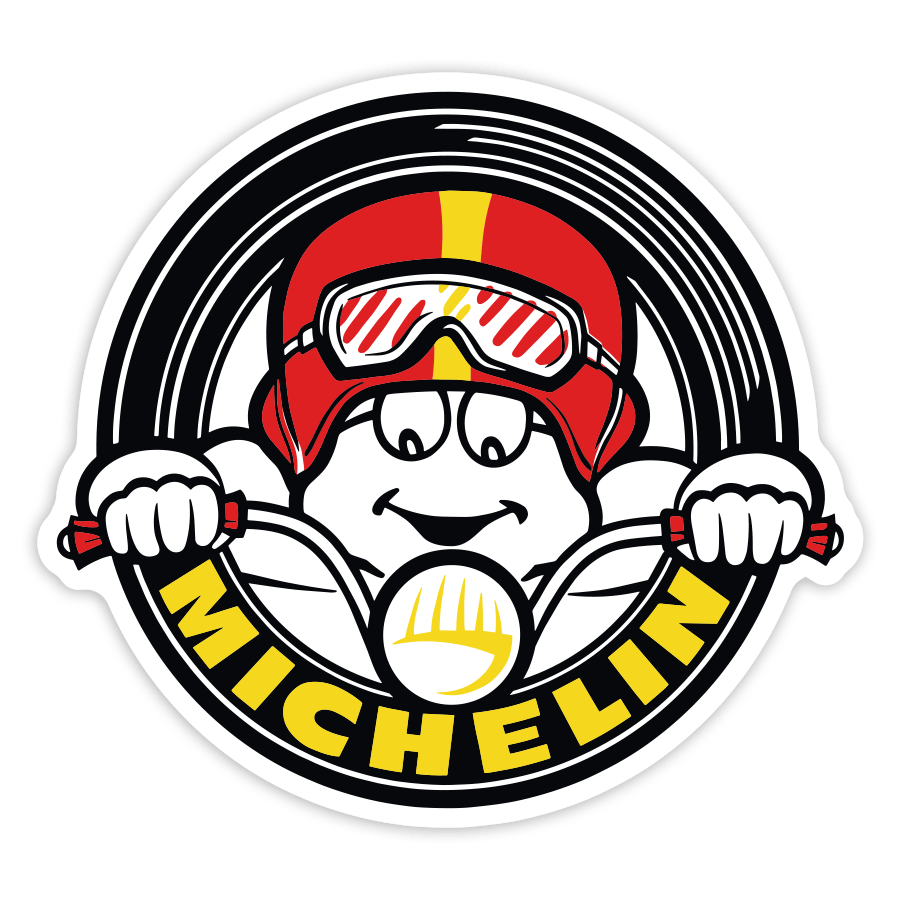 Pegatinas: Michelin Motero Circular