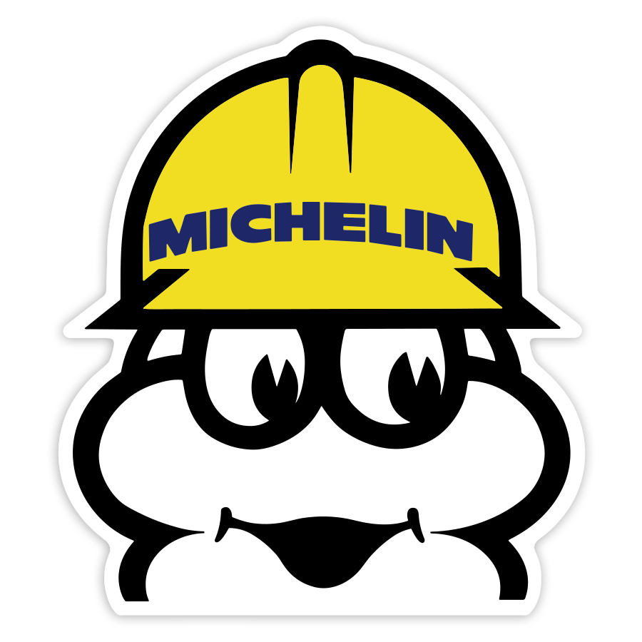 Pegatinas: Michelin Obrero