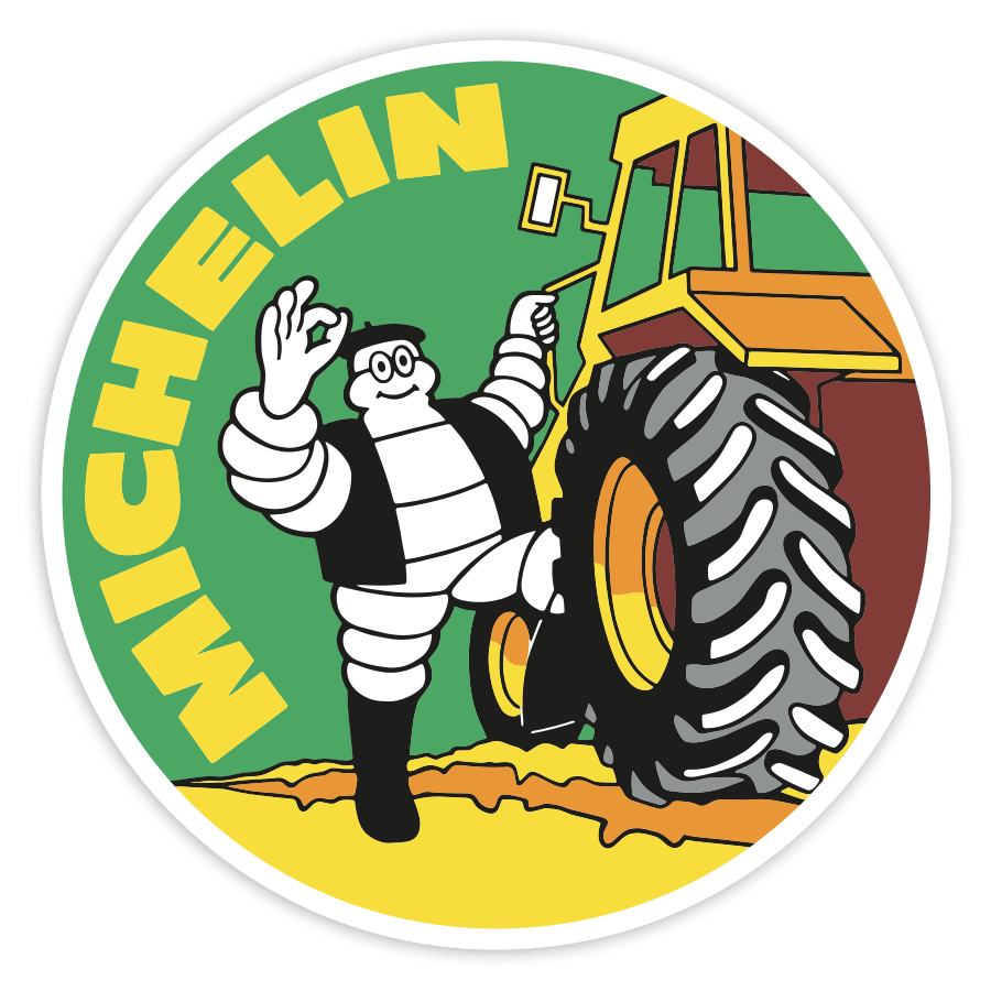 Pegatinas: Michelin Tractor Agrícola