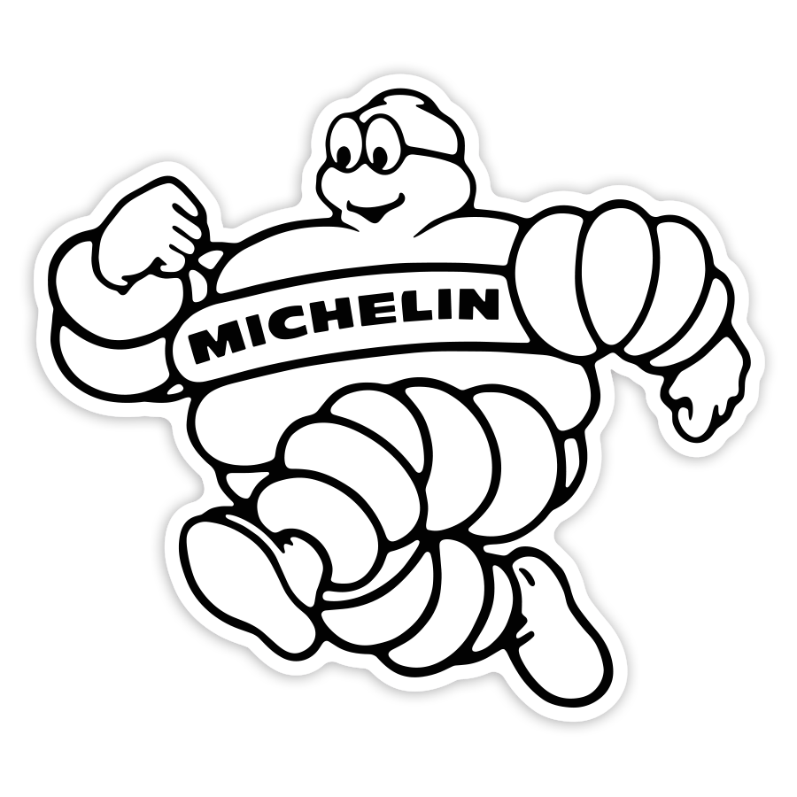 Pegatinas: Michelin Bibendum Clásico