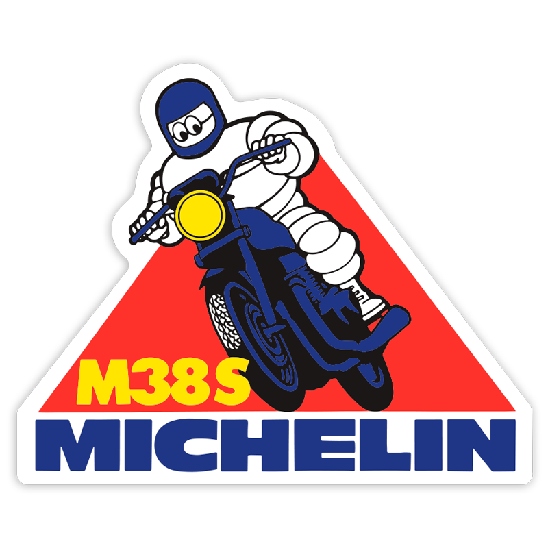 Pegatinas: Michelin Moto M38S