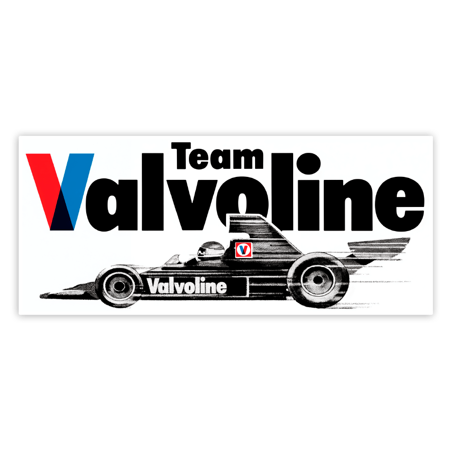 Pegatinas: Valvoline Team Racing