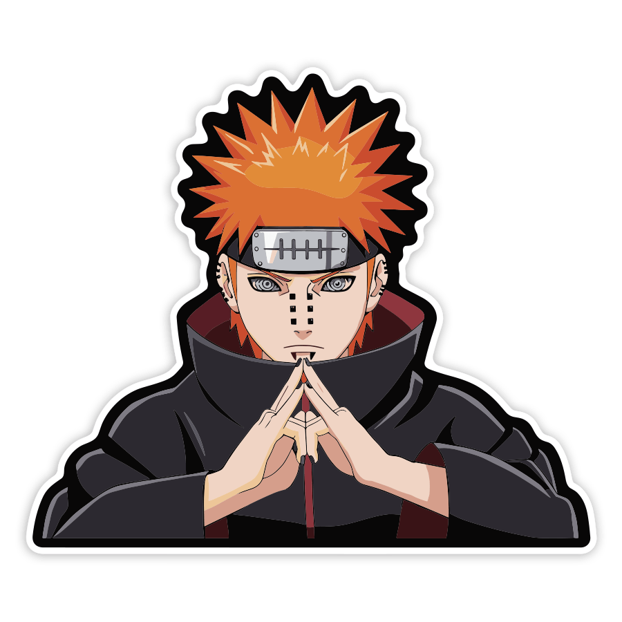 Pegatinas: Naruto Pain Akatsuki